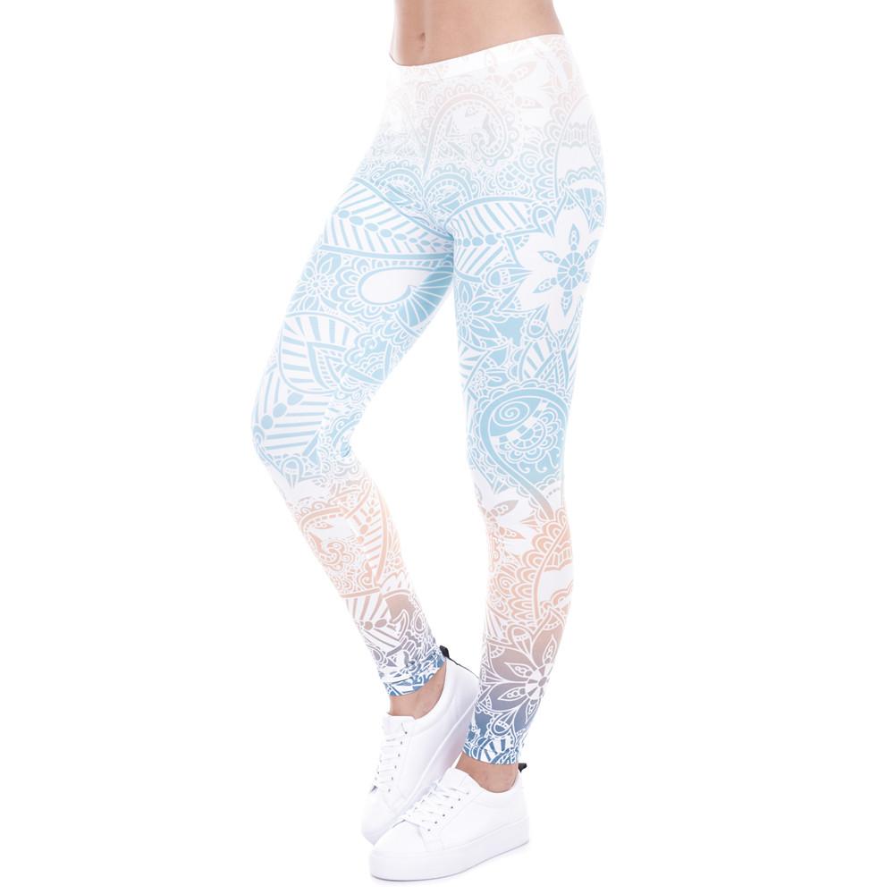 Mandala Style Yoga Leggings