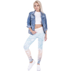 Mandala Style Yoga Leggings